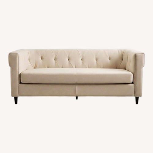 Used West Elm Natural Fabric 3+ Seater Sofa for sale on AptDeco