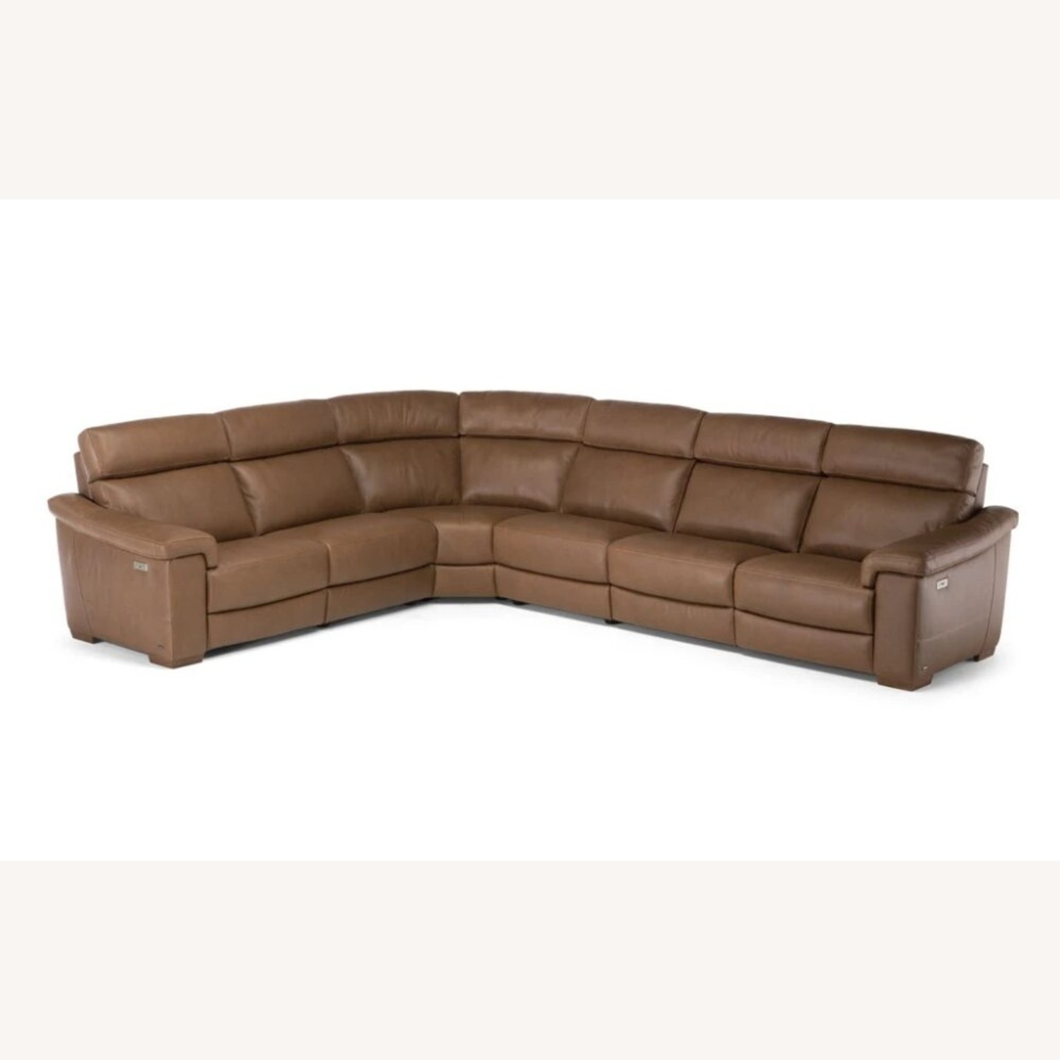 Natuzzi Giulivio Leather Sectional - image-4