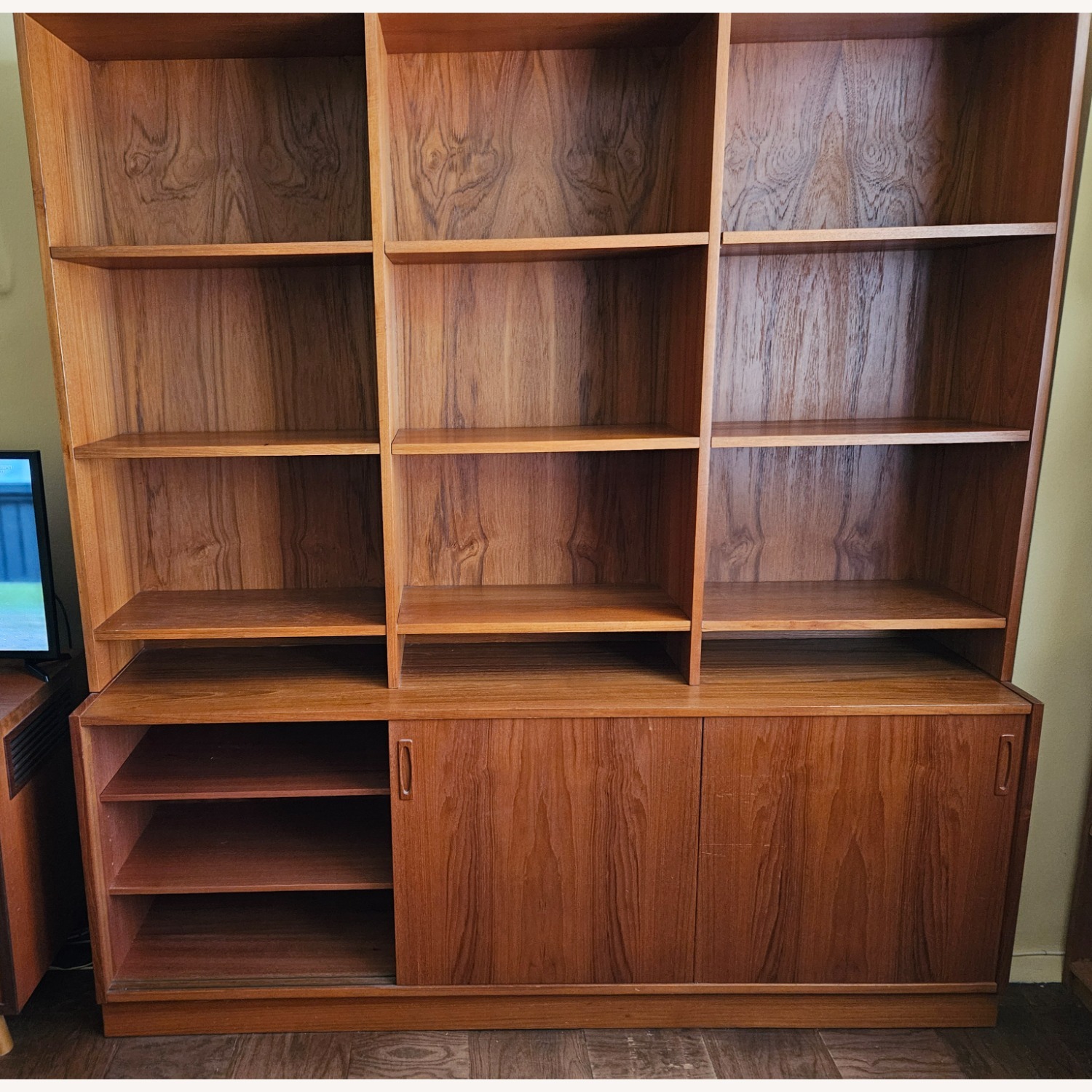 Vintage/Antique Wood Wall Unit - image-2