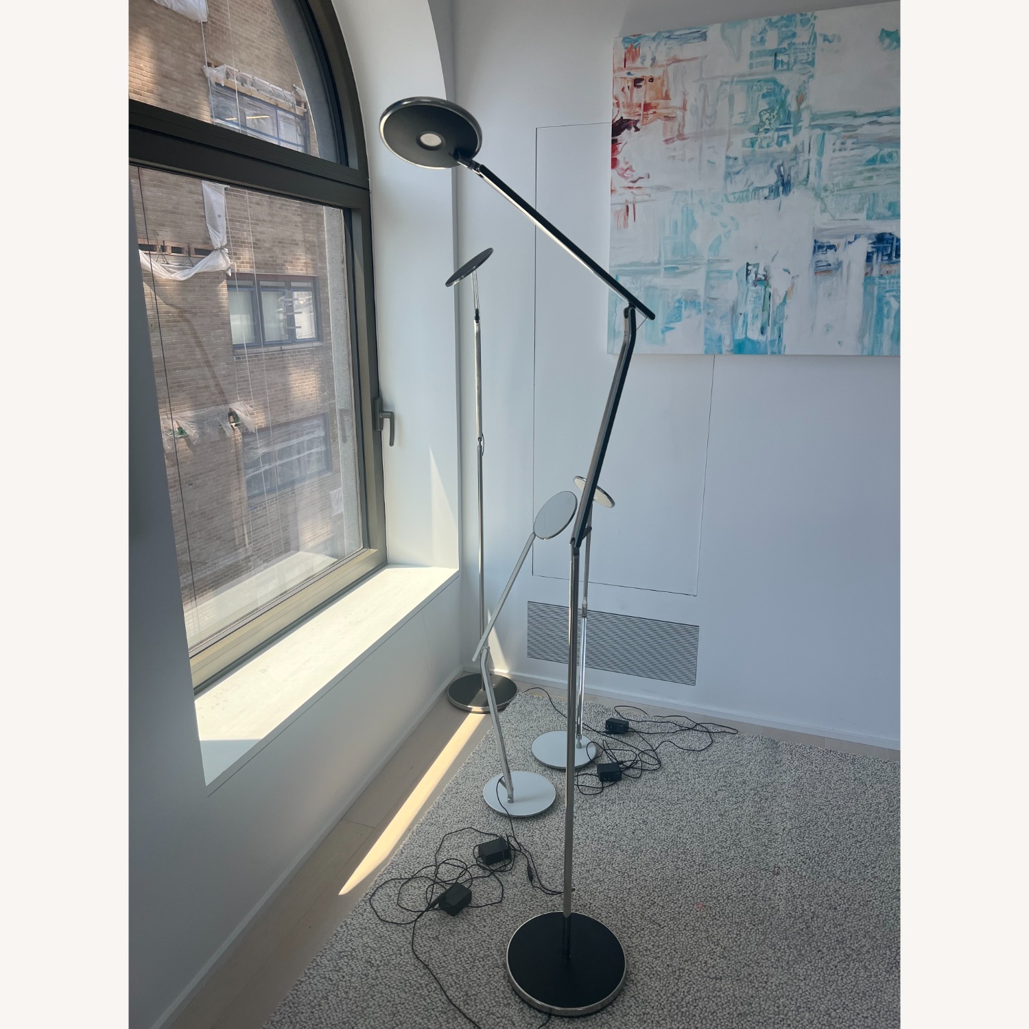 Humanscale Infinity Light Gray Floor Lamp - image-4