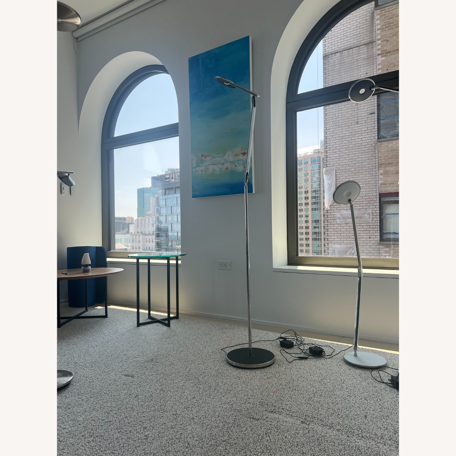 Humanscale Infinity Light Gray Floor Lamp - image-8