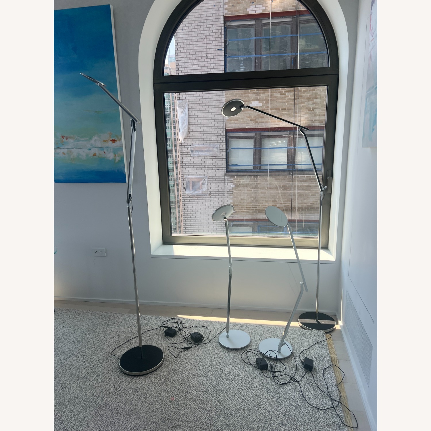 Humanscale Infinity Light Gray Floor Lamp - image-3