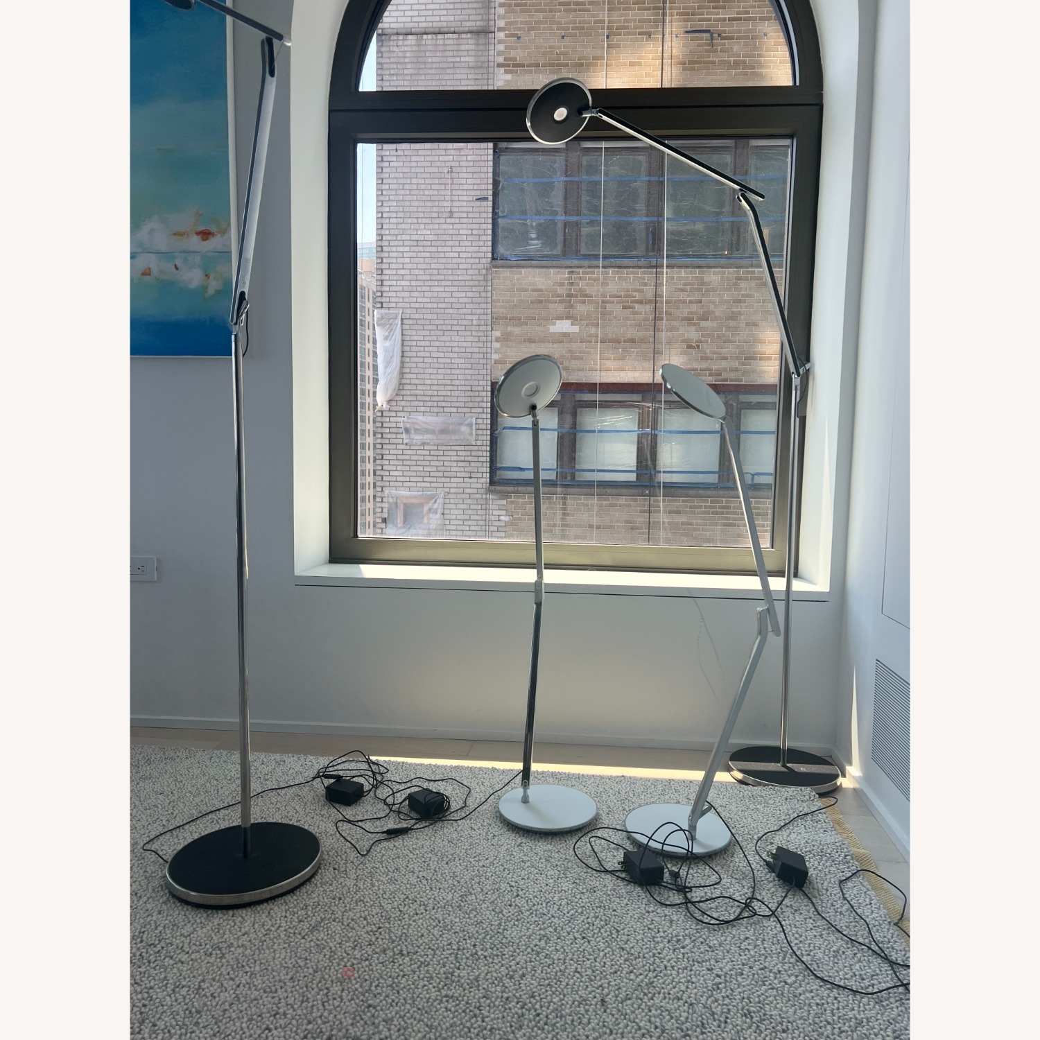 Humanscale Infinity Light Gray Floor Lamp - image-9