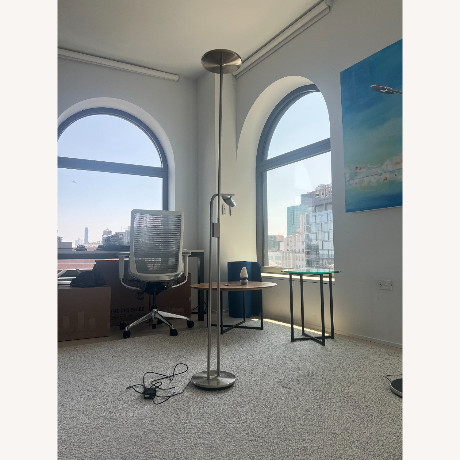 Humanscale Infinity Light Gray Floor Lamp - image-6