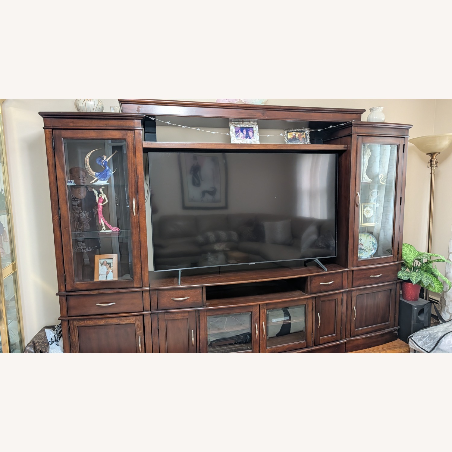 Liberty Furniture Dark Brown Wood Media Storage - image-2