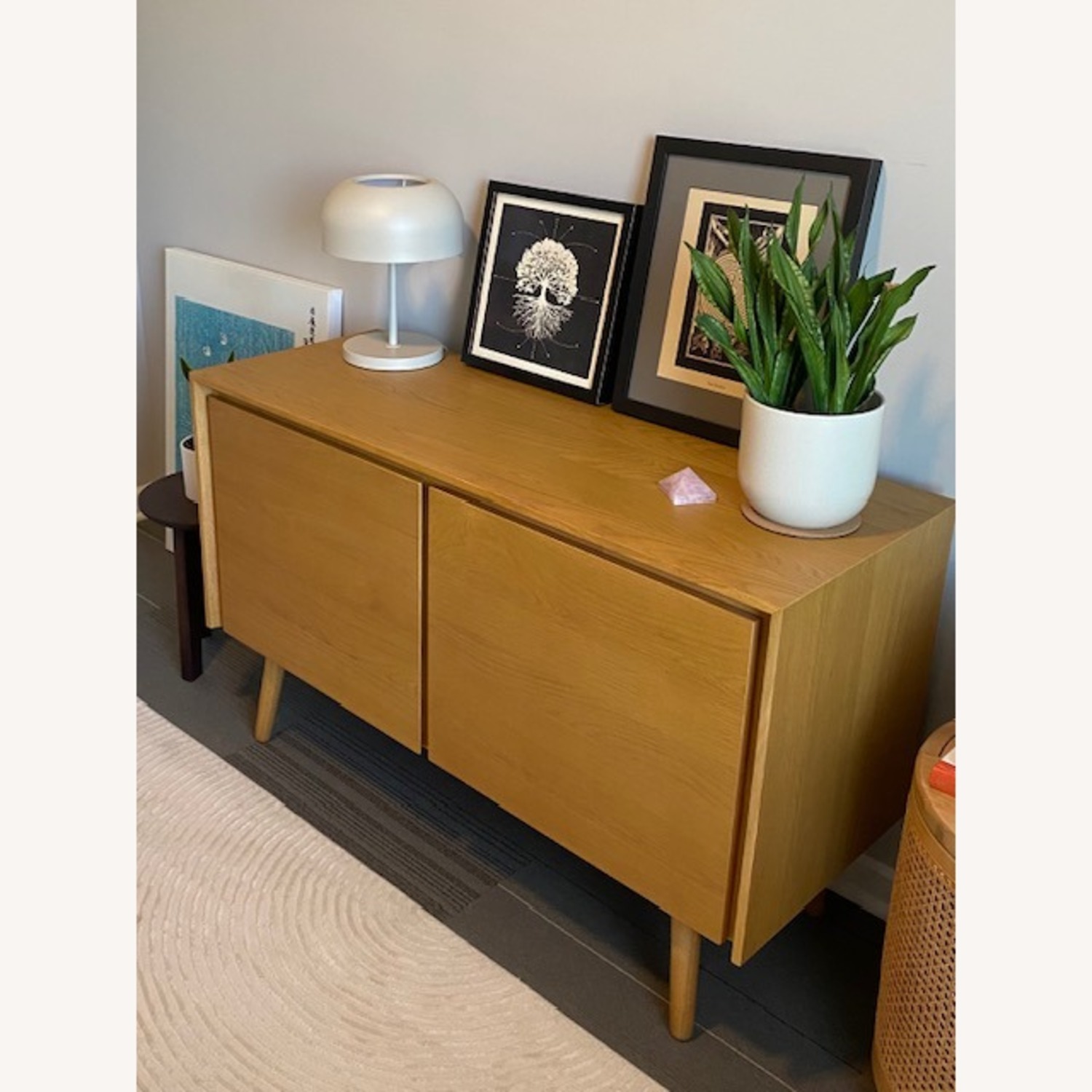 Article Seno Oak Wood Sideboard - image-4