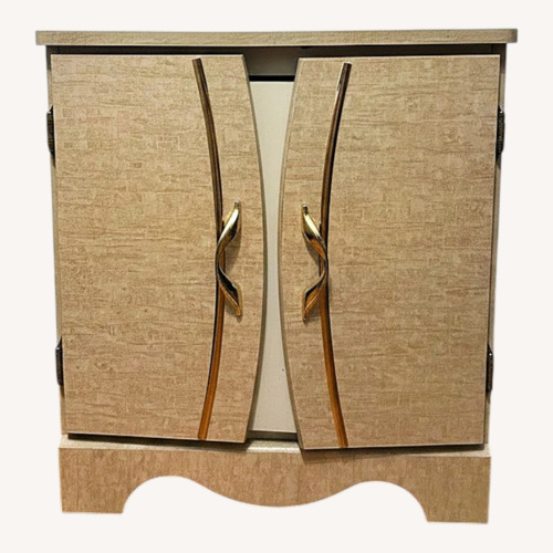 Used Part of 5-piece Queen Bedroom Set Nightstand for sale on AptDeco