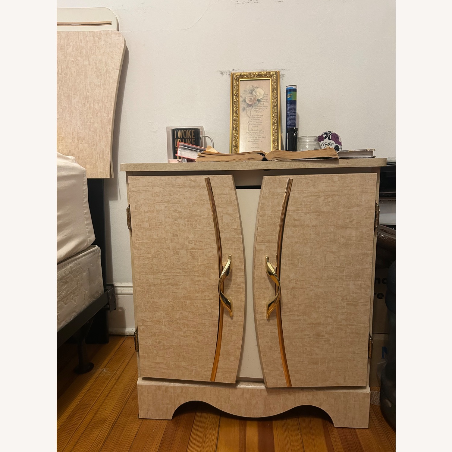 Part of 5-piece Queen Bedroom Set Nightstand - image-1