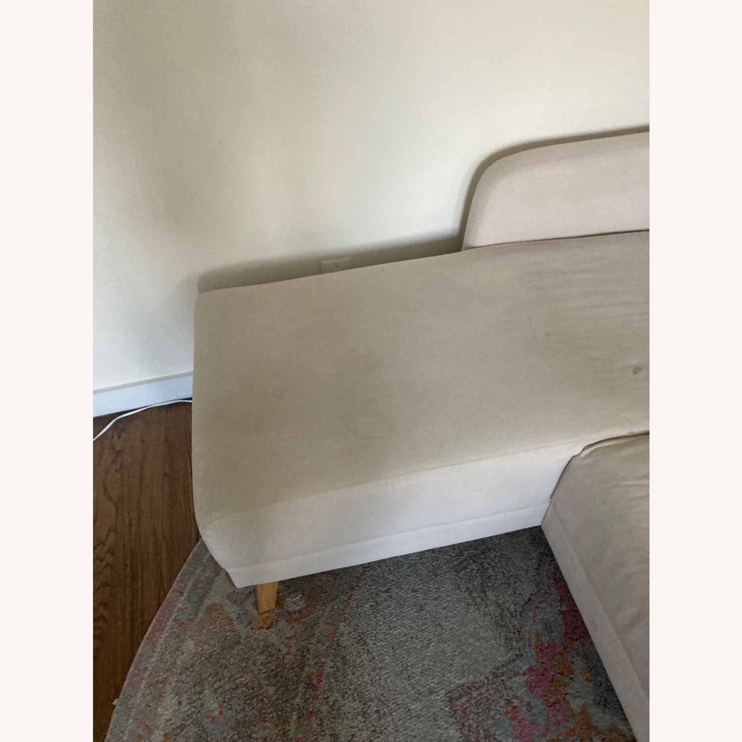 IKEA LINANÄS Natural Fabric Loveseat - image-5