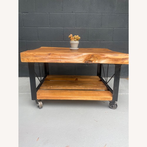 Used Vintage/Antique Light Brown Coffee Table for sale on AptDeco