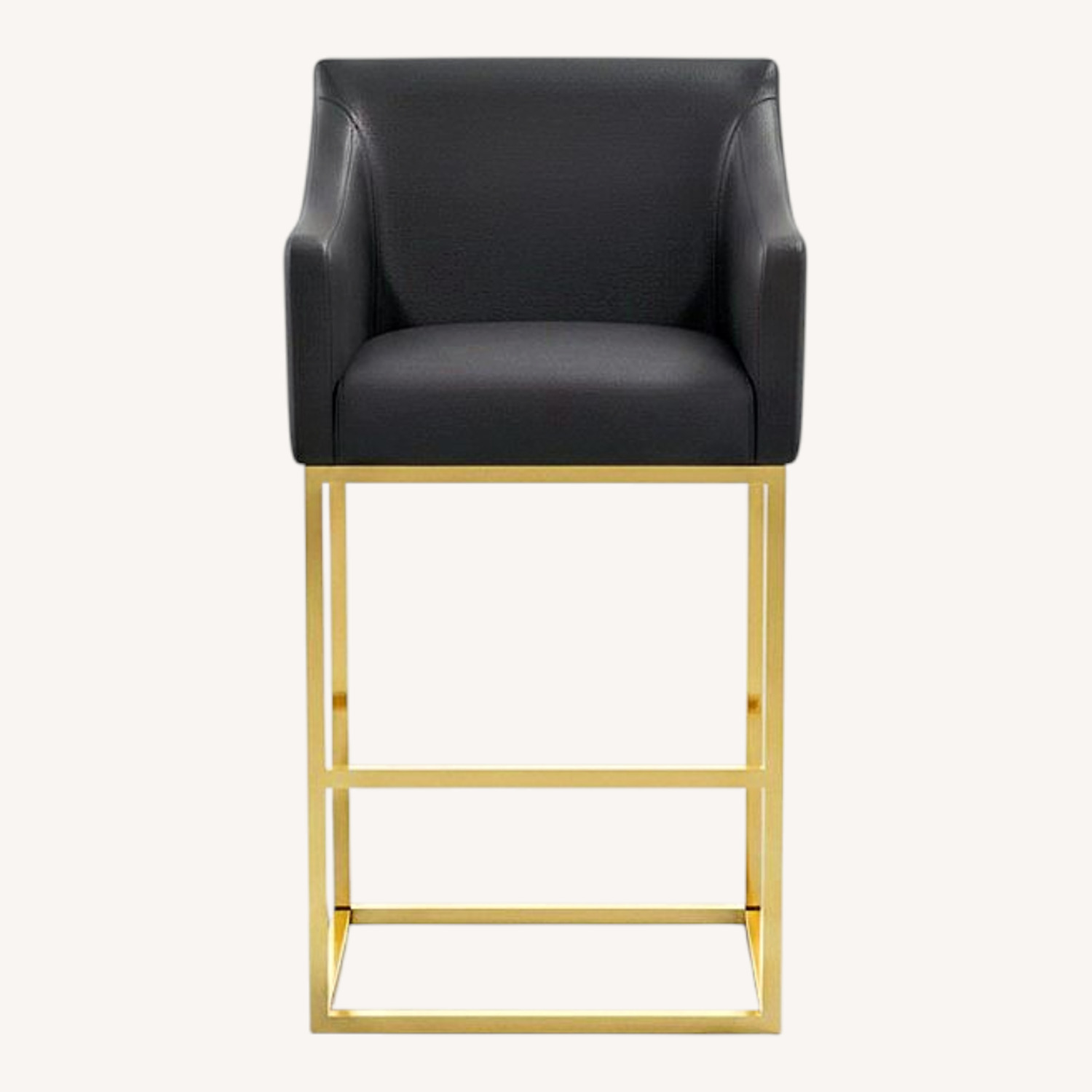 Lowe's Black & Gold Bar Stools 3 Pc Set - image-0