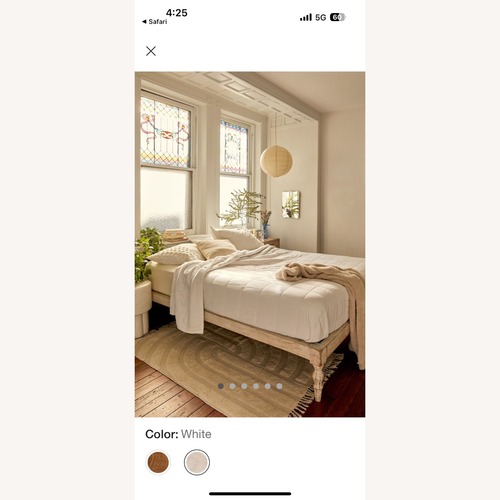 Used  Urban Outfitters Platform Bed for sale on AptDeco