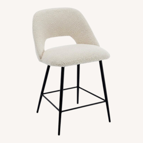 Used Style Boucle Counter Stools for sale on AptDeco