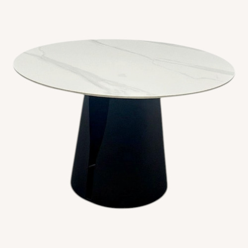 Used POVISON DONICY Teferi Sintered Stone Dining Table for sale on AptDeco