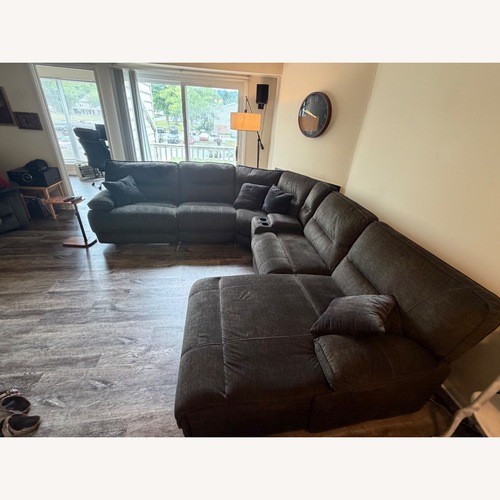 Used Bob's Discount Furniture Pacifica 3+ Piece Sectional for sale on AptDeco