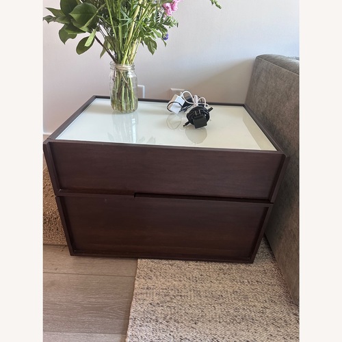 Used Huppé Swan Nightstand  for sale on AptDeco