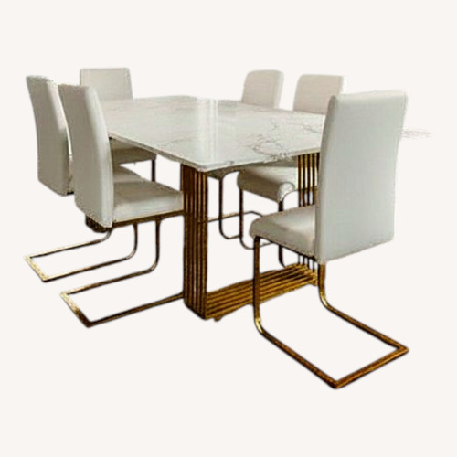 Used White Dining Sets for sale on AptDeco