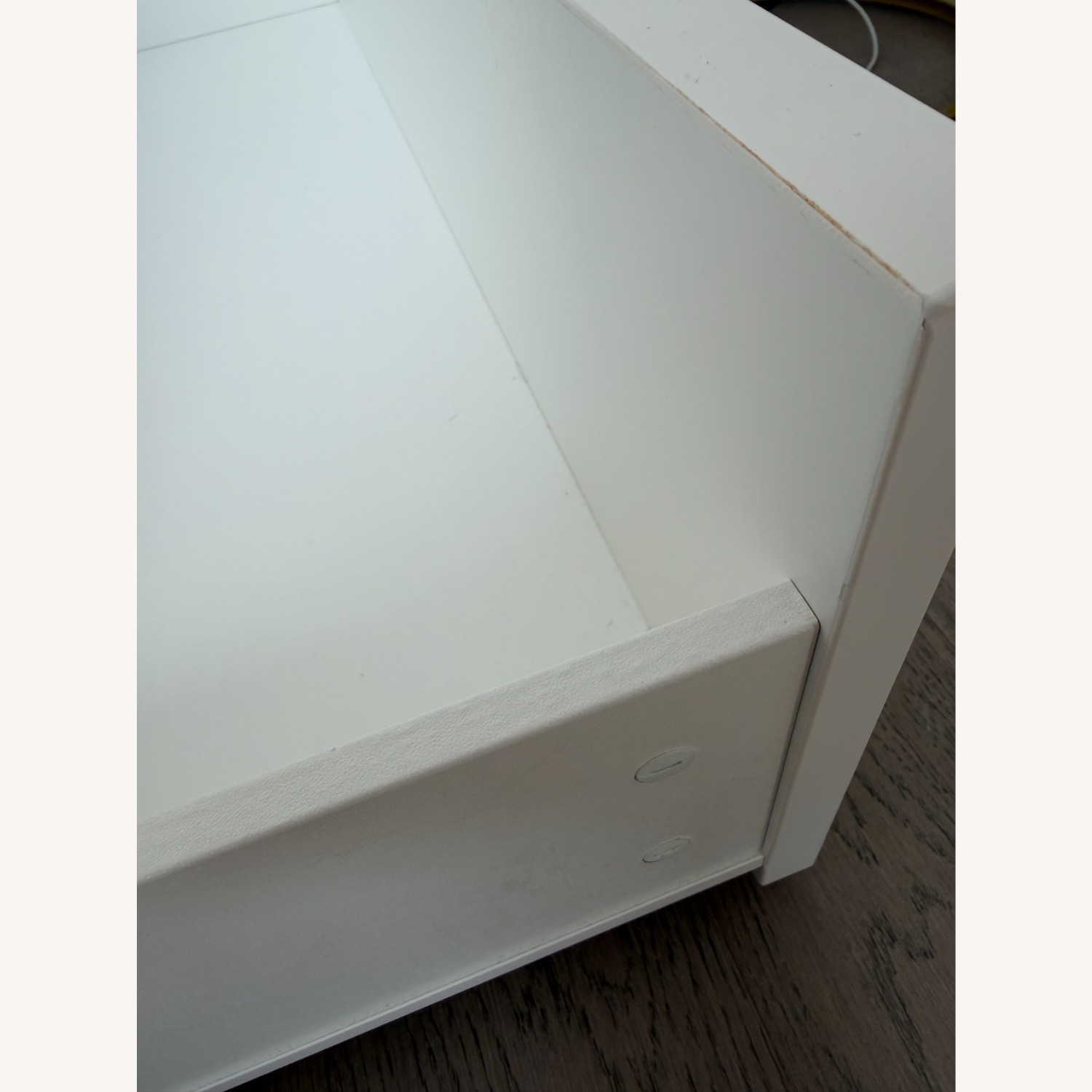 IKEA Malm White Queen Bed Lönset Base - image-5