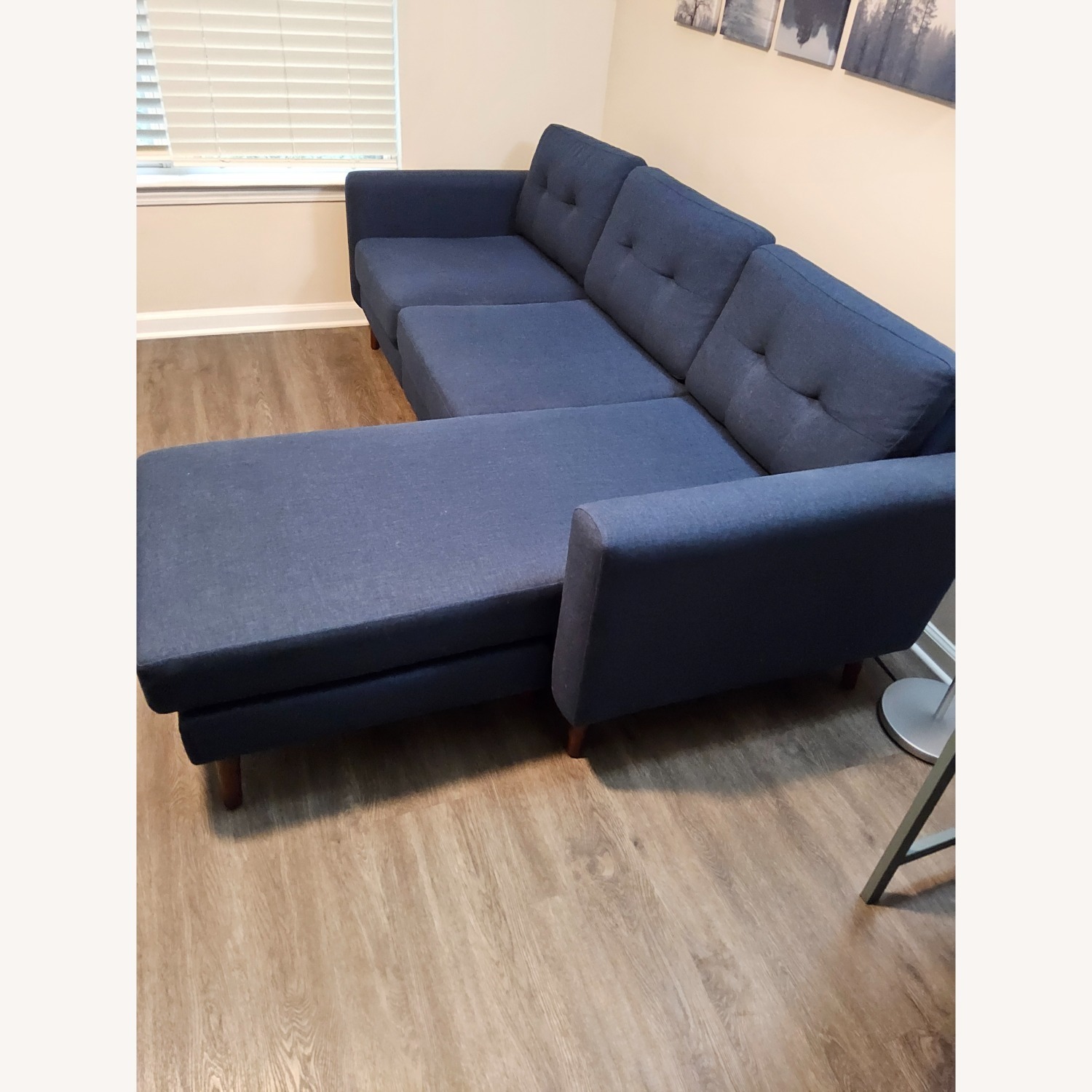 Burrow Nomad with Chaise Blue - image-4