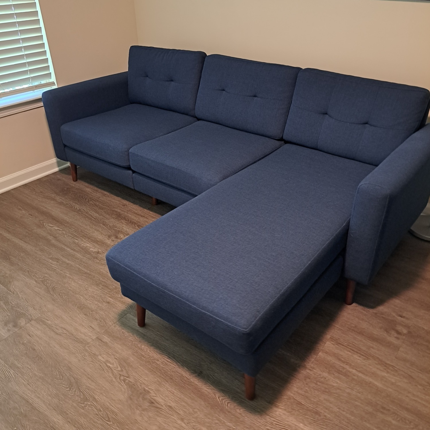 Burrow Nomad with Chaise Blue - image-1