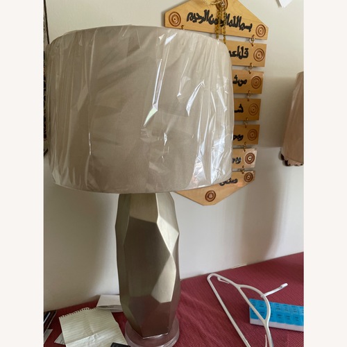 Used Ashley Furniture Poly Table Lamp for sale on AptDeco