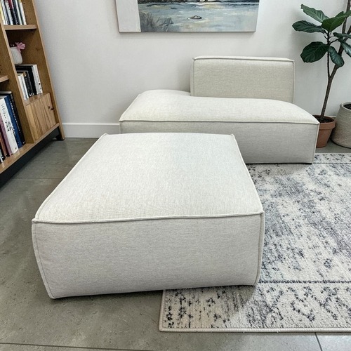 Used Jonathan Left Chaise and Ottoman for sale on AptDeco