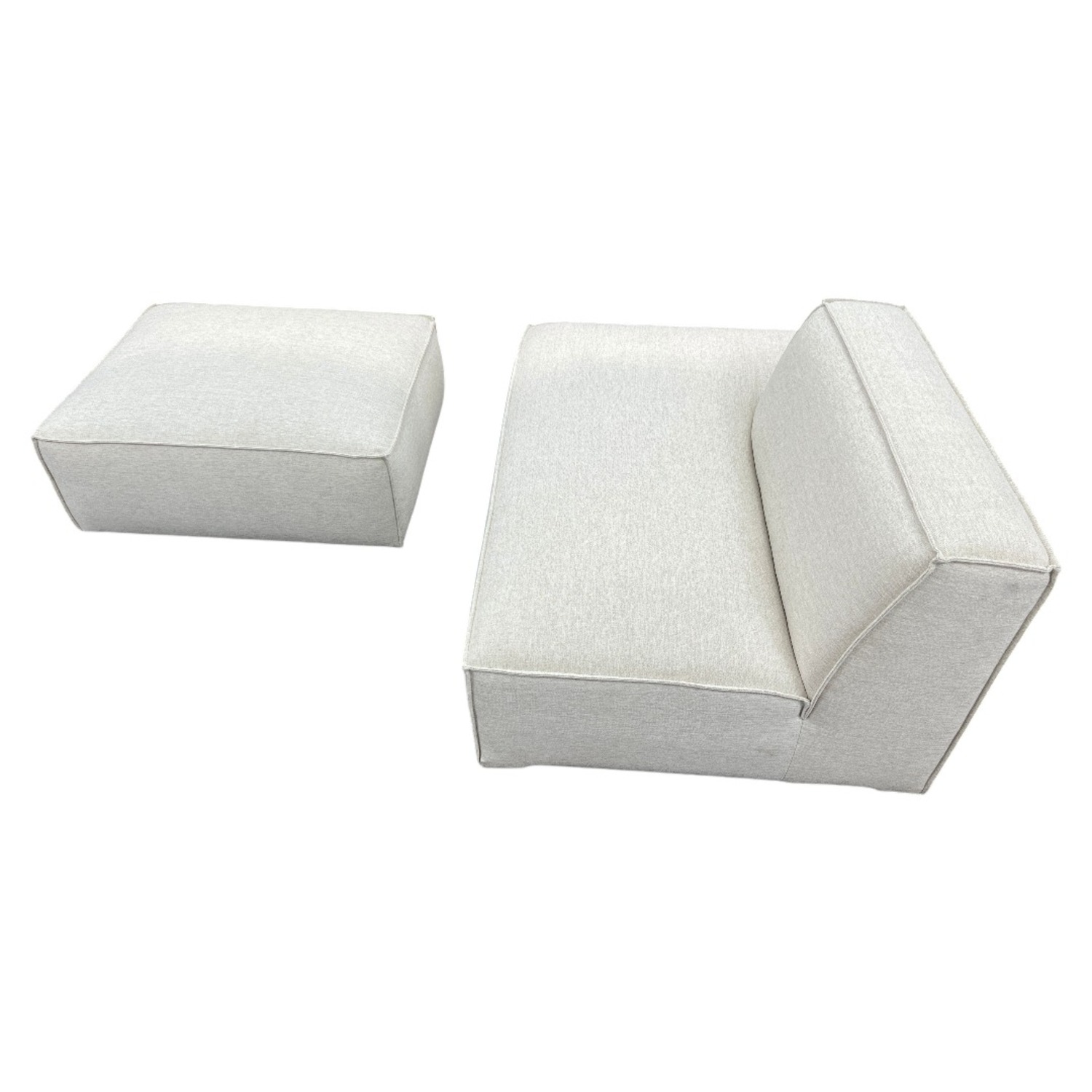 Jonathan Left Chaise and Ottoman - image-8