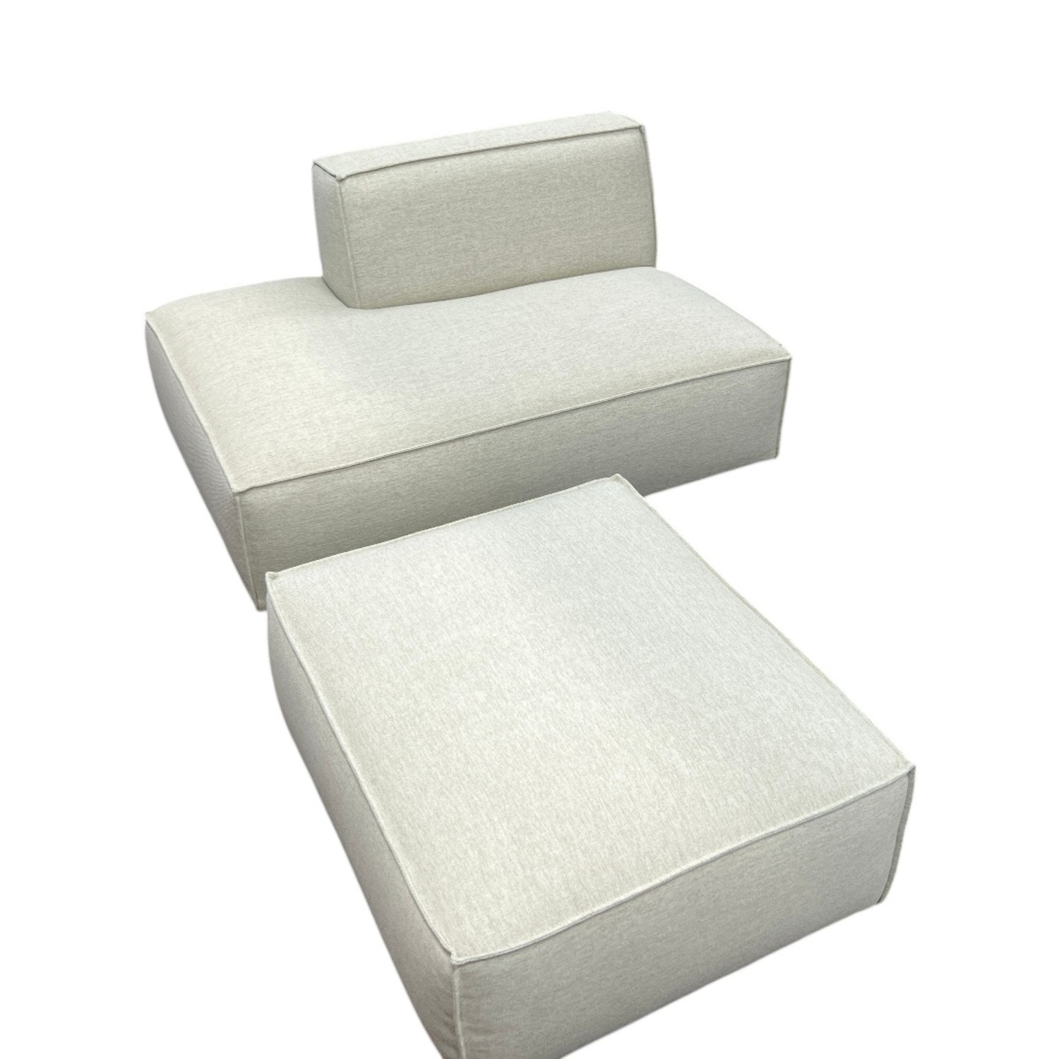 Jonathan Left Chaise and Ottoman - image-17