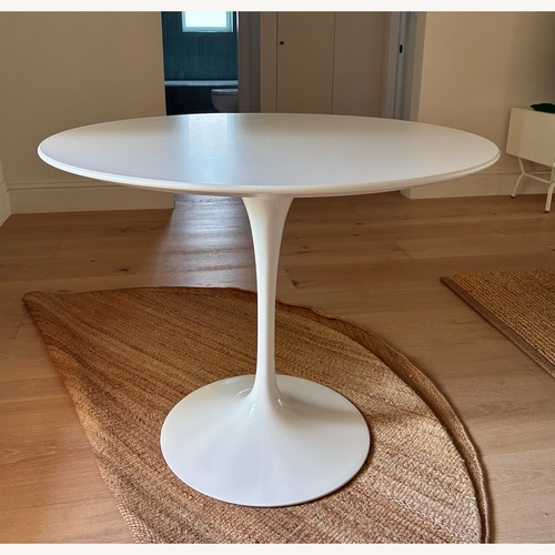 Used Knoll White Dining Table for sale on AptDeco