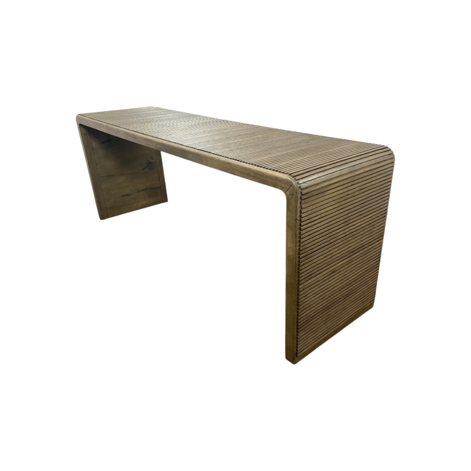 Four Hands Leo Console Table - Rustic Grey - image-4