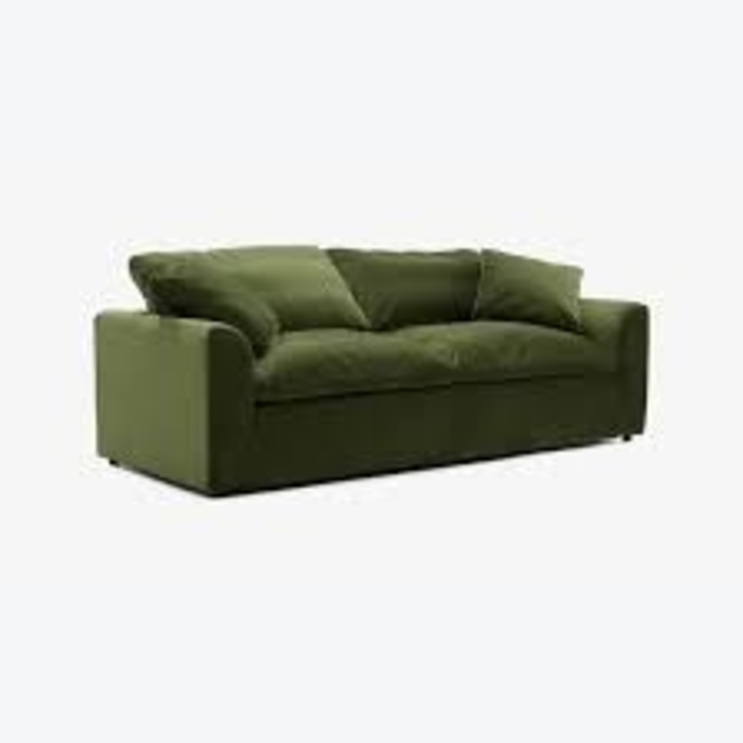 Joybird Bryant Green Velvet 2 Seater Sofa - image-6