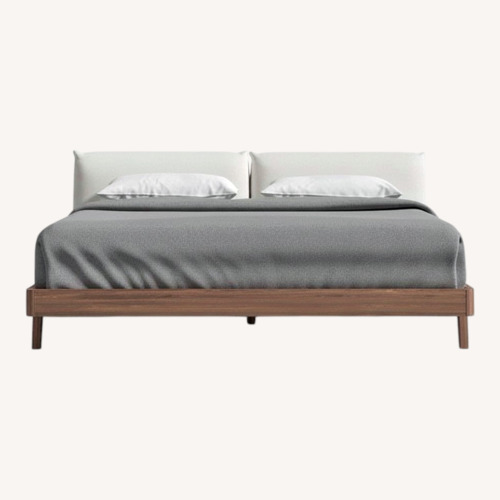 Used Rove Concepts Mikkel Light Gray Queen Bed for sale on AptDeco
