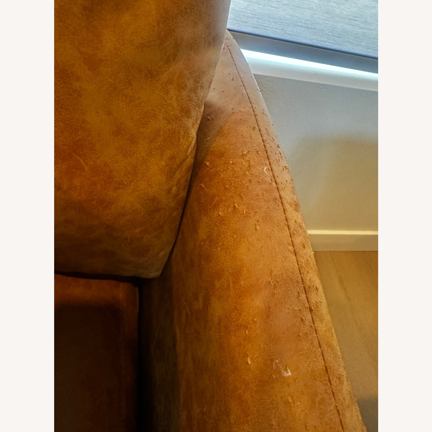 Albany Park Light Brown 3+ Seater Sofa - image-3