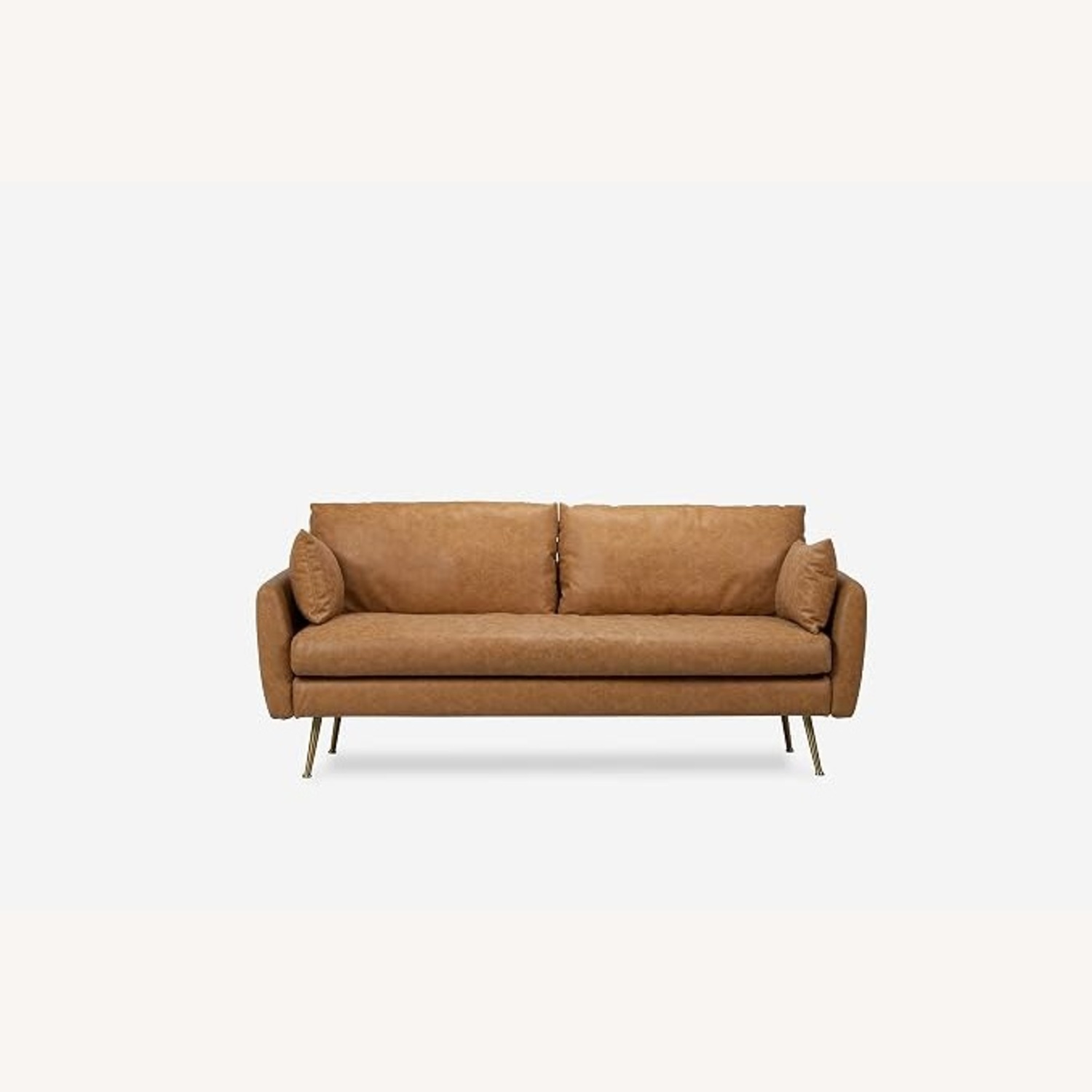 Albany Park Light Brown 3+ Seater Sofa - image-7
