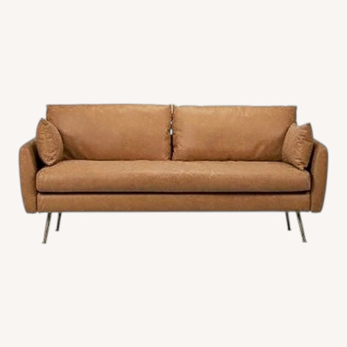 Used Albany Park Light Brown 3+ Seater Sofa for sale on AptDeco