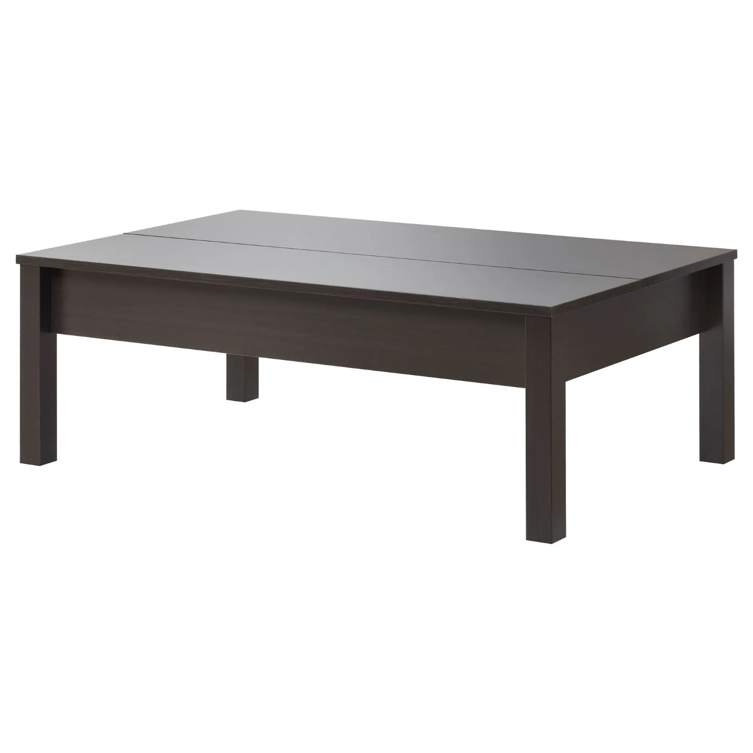 IKEA Trulstorp Dark Brown Wood Coffee Table - image-10