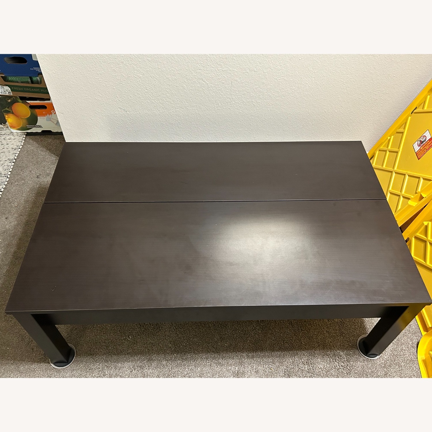 IKEA Trulstorp Dark Brown Wood Coffee Table - image-1