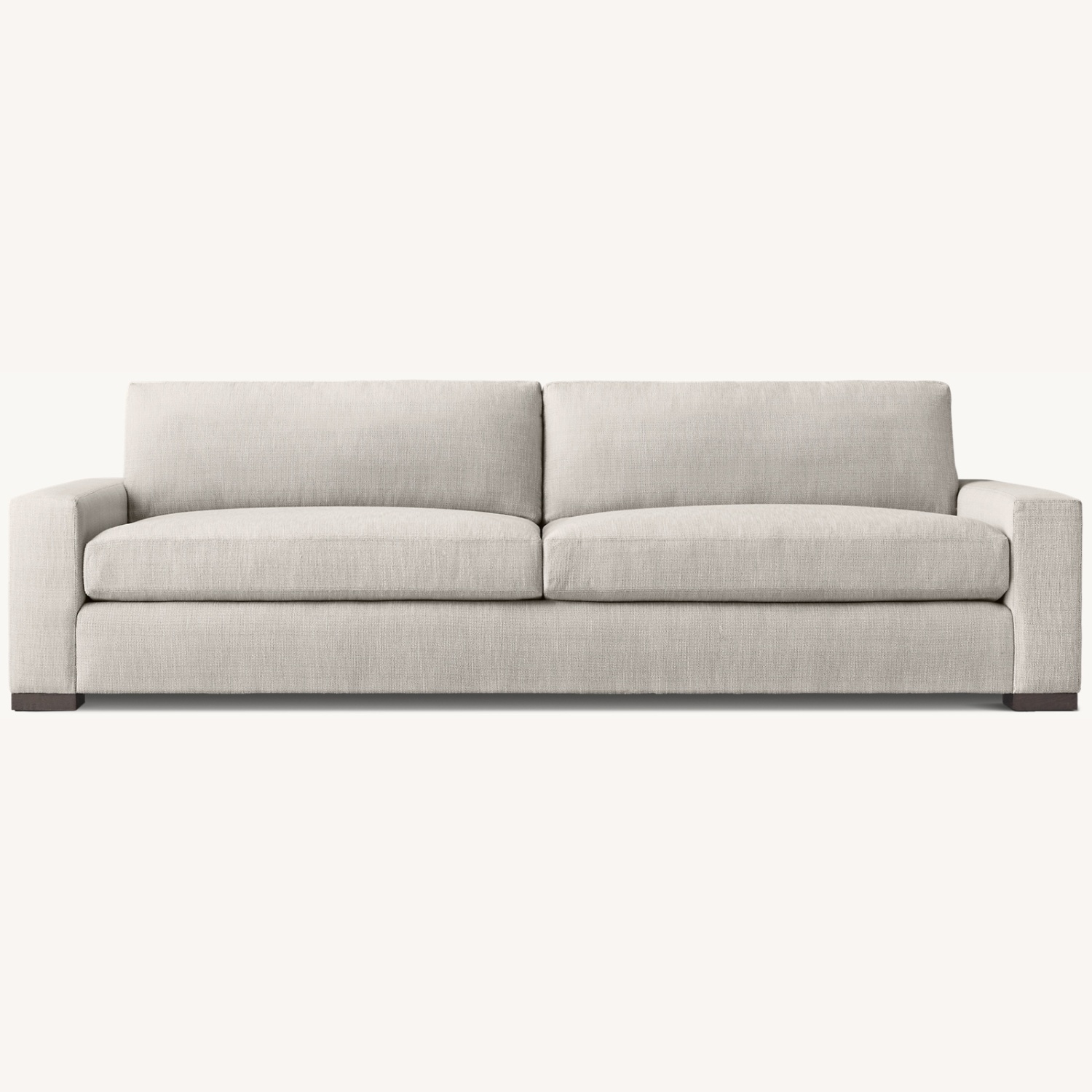 Restoration Hardware Natural 3+ Seater Sofa - image-0