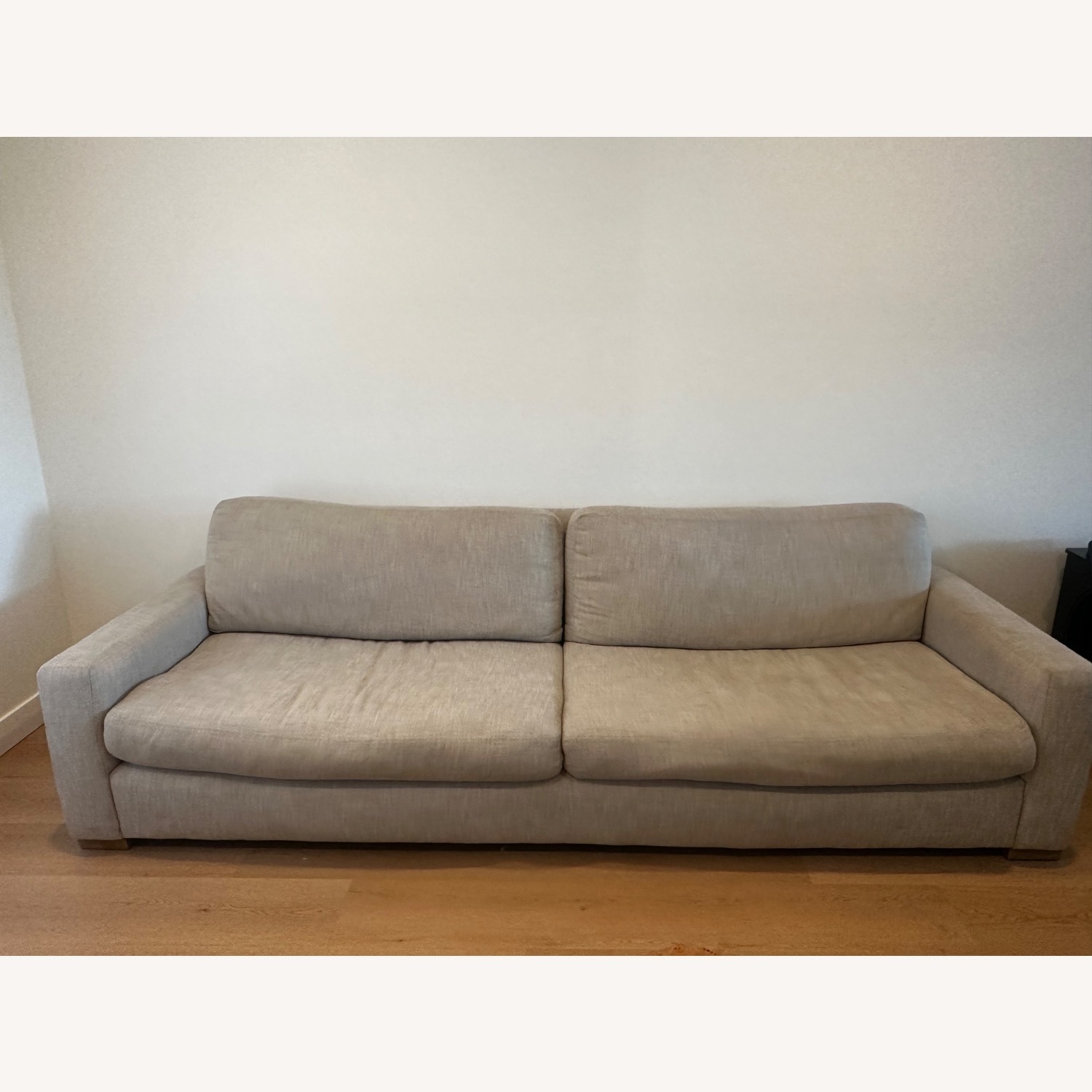 Restoration Hardware Natural 3+ Seater Sofa - image-5
