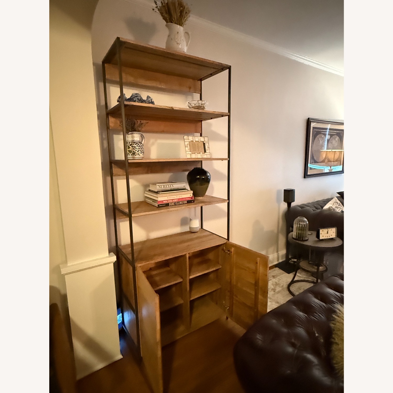 West Elm Industrial Solid Wood Bookcase   - image-3