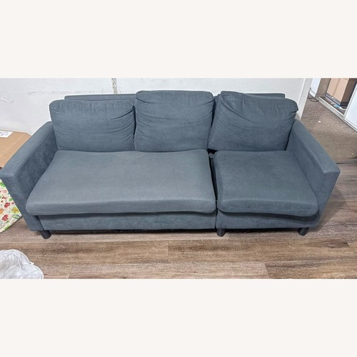 Used Blue 3+ Seater Sofa for sale on AptDeco