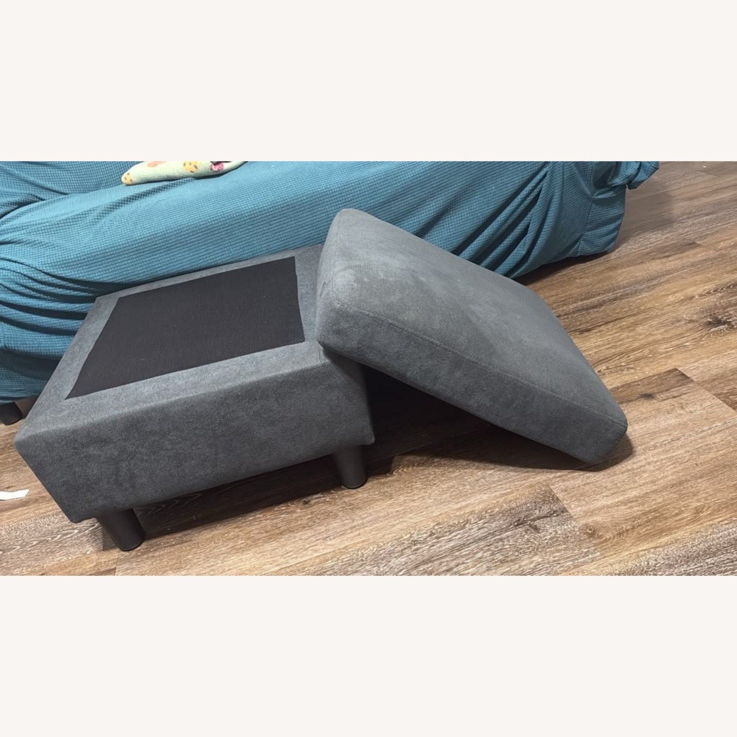 Blue 3+ Seater Sofa - image-4
