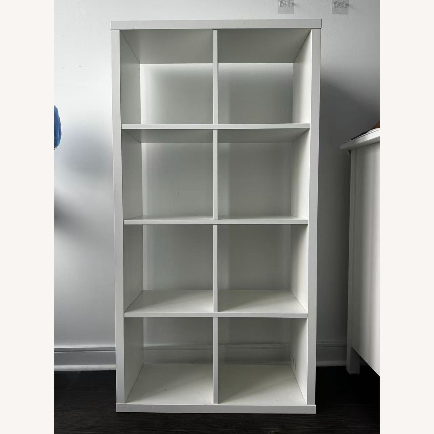 IKEA KALLAX White Wood Bookcase - image-1