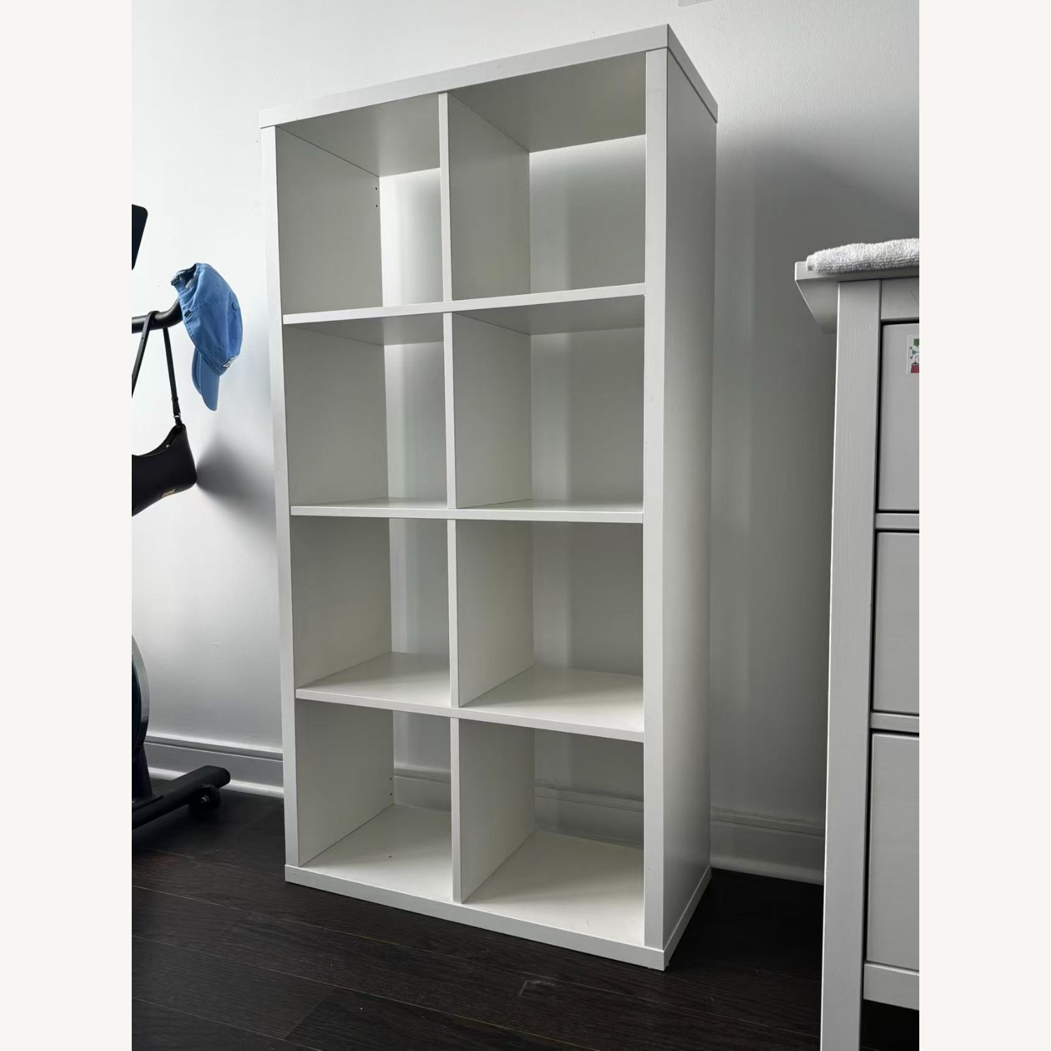 IKEA KALLAX White Wood Bookcase - image-2