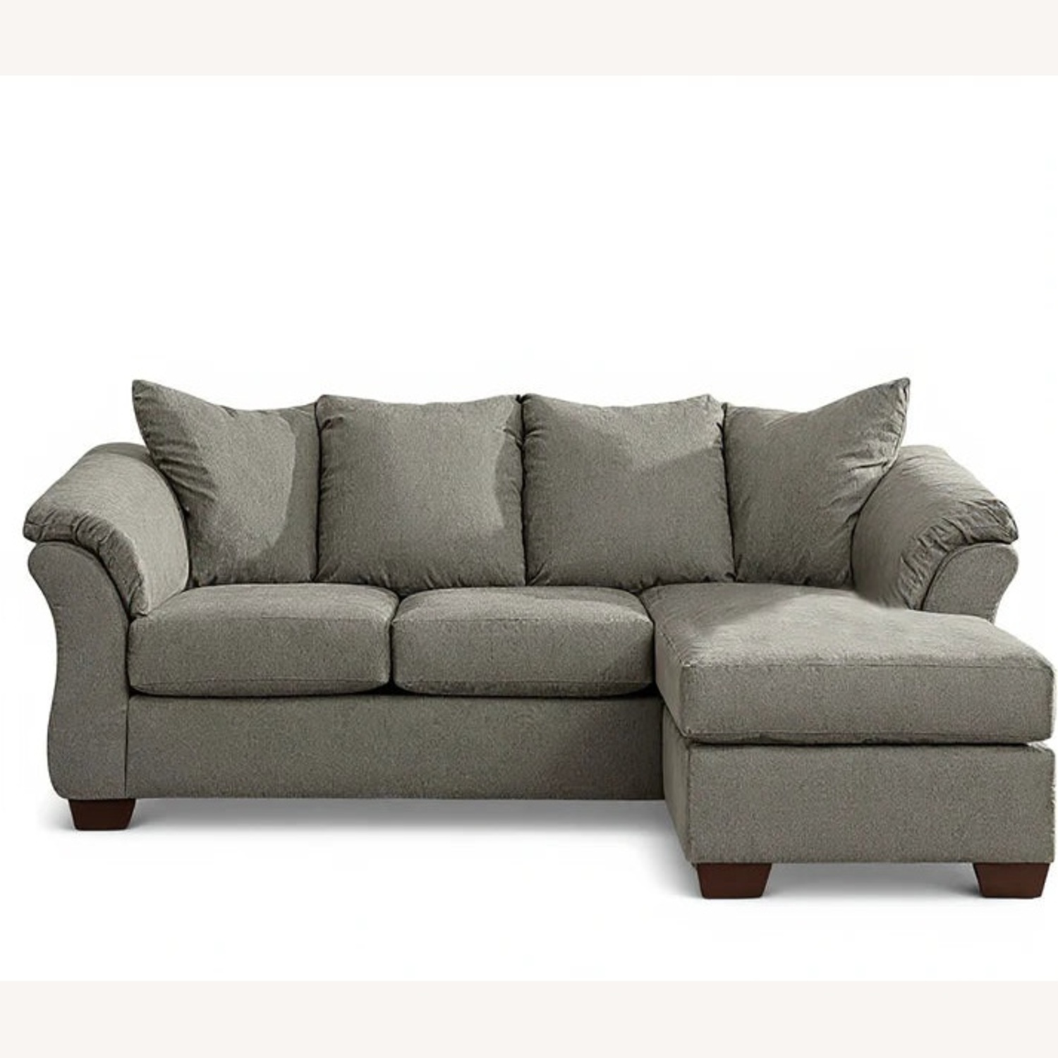 Ashley Furniture Darcy Dark Gray 2 Piece Sectional - image-6