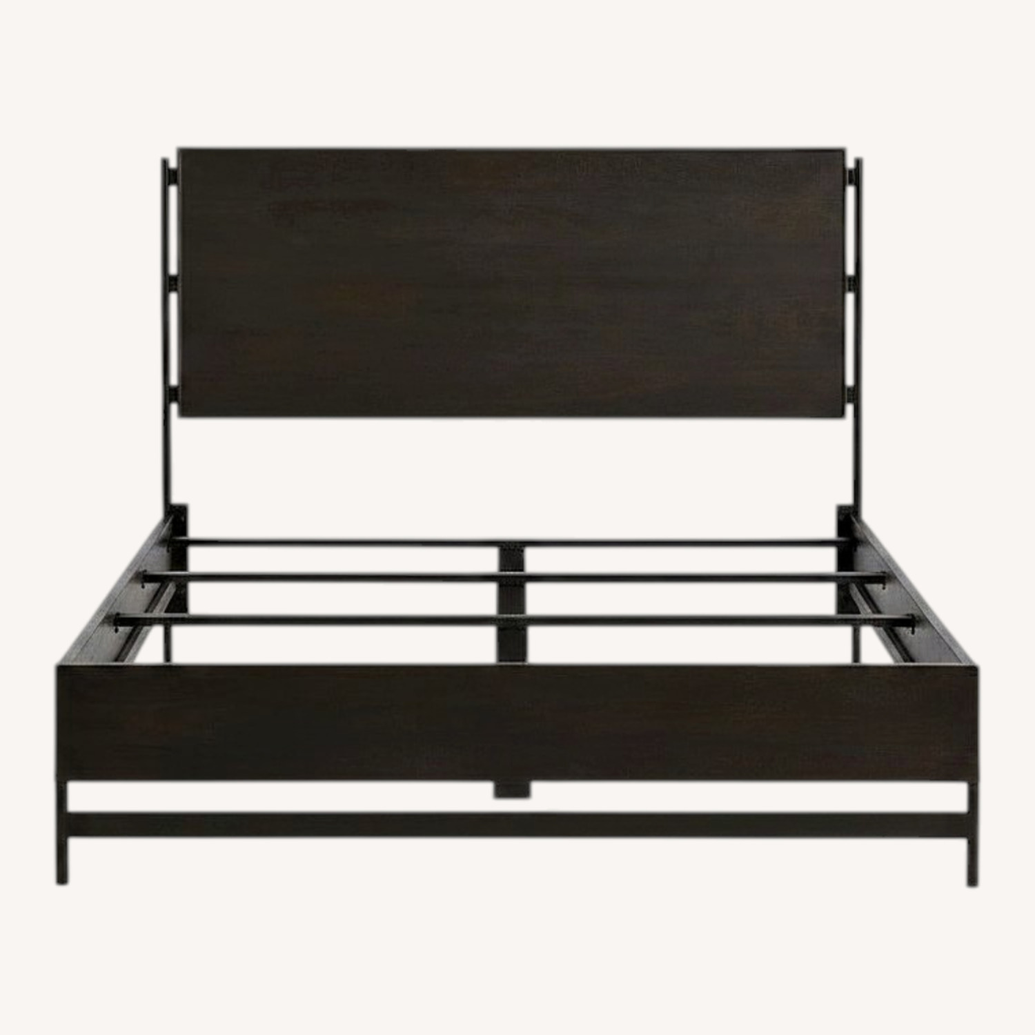 Pottery Barn Warren Black Wood Full Bed - image-0