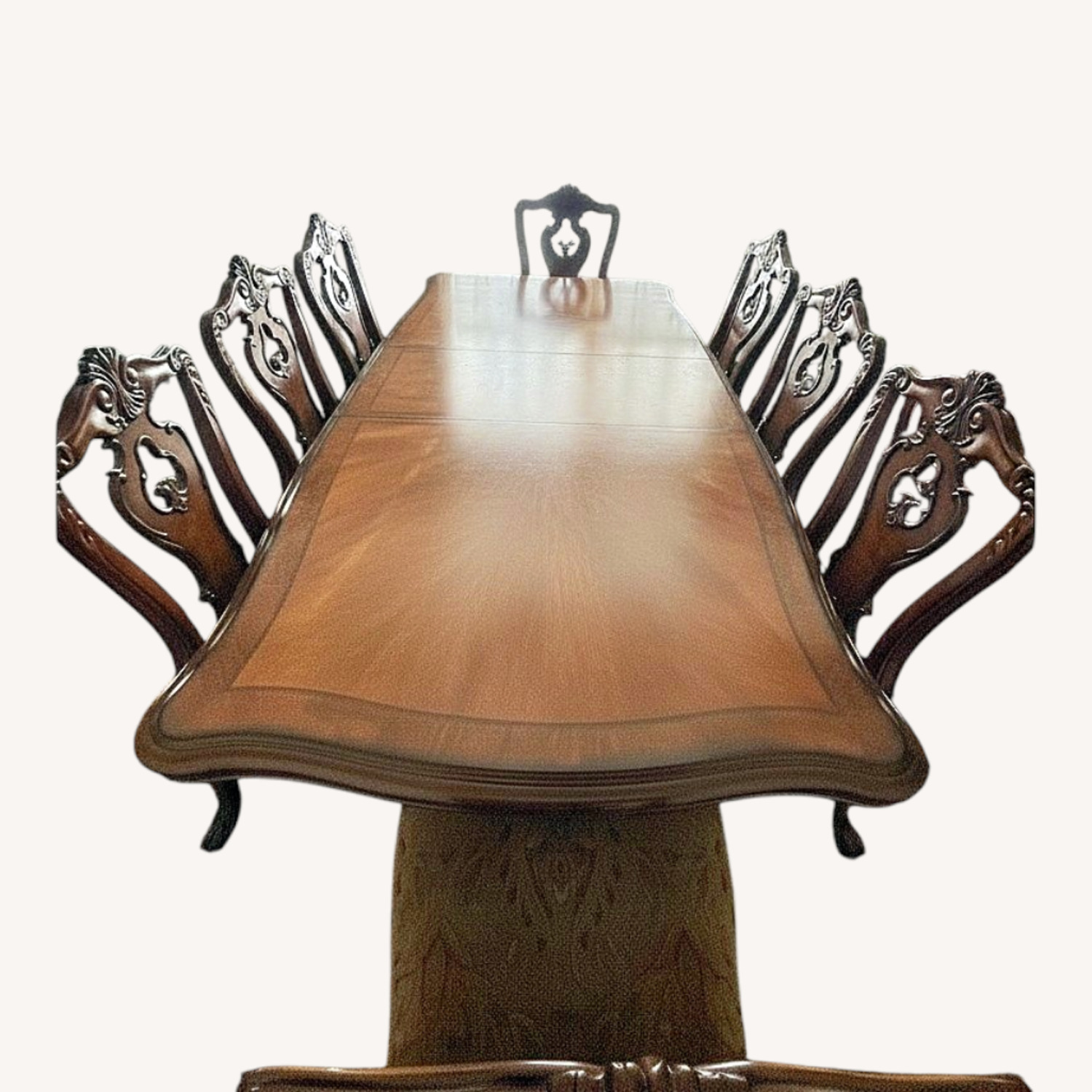 Havertys Light Brown Wood Dining Sets - image-0