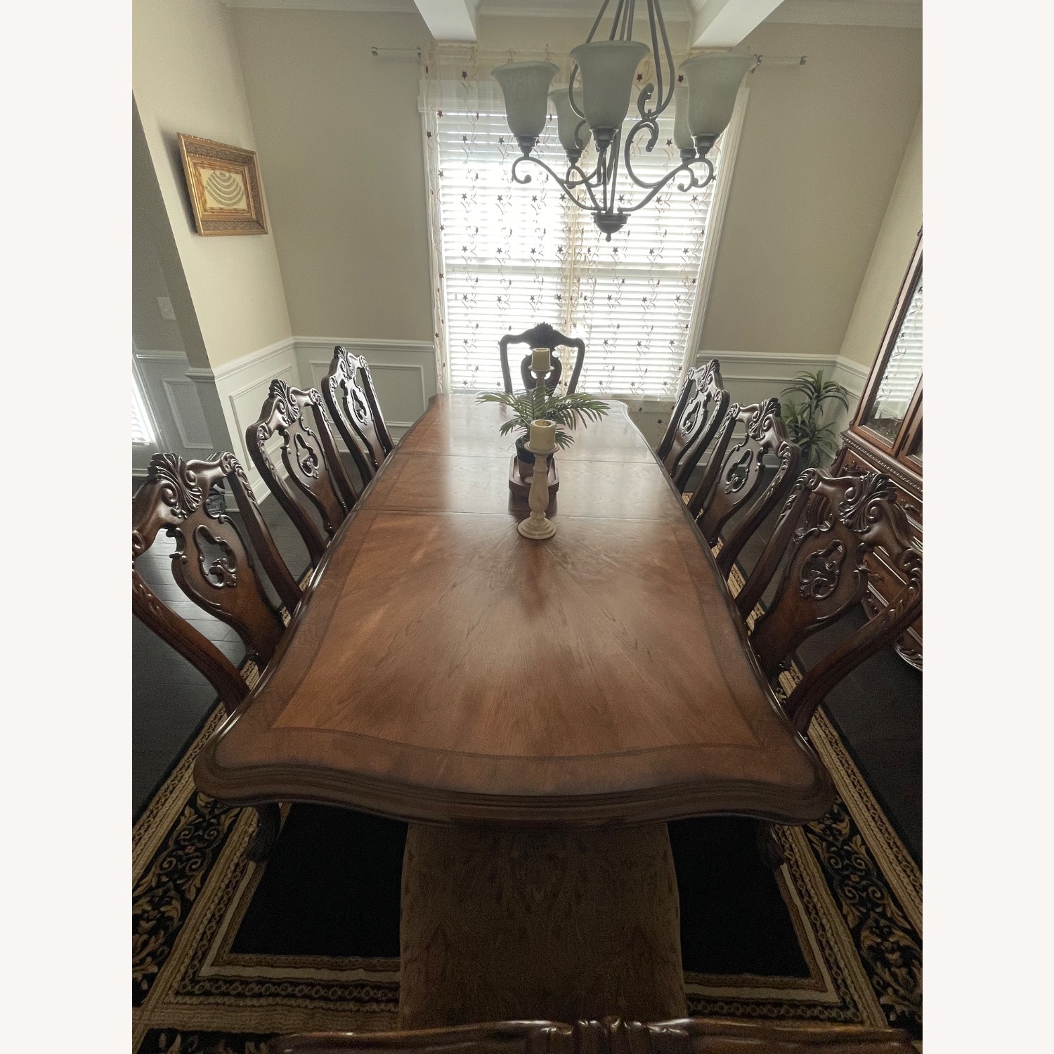 Havertys Light Brown Wood Dining Sets - image-2