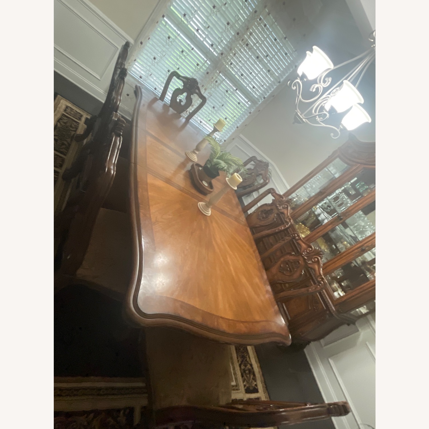 Havertys Light Brown Wood Dining Sets - image-3