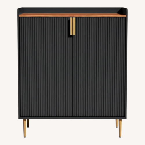 Used 31.6'' Modern Coffee Bar Cabinet with Wine Racks and Storage Drawer for sale on AptDeco